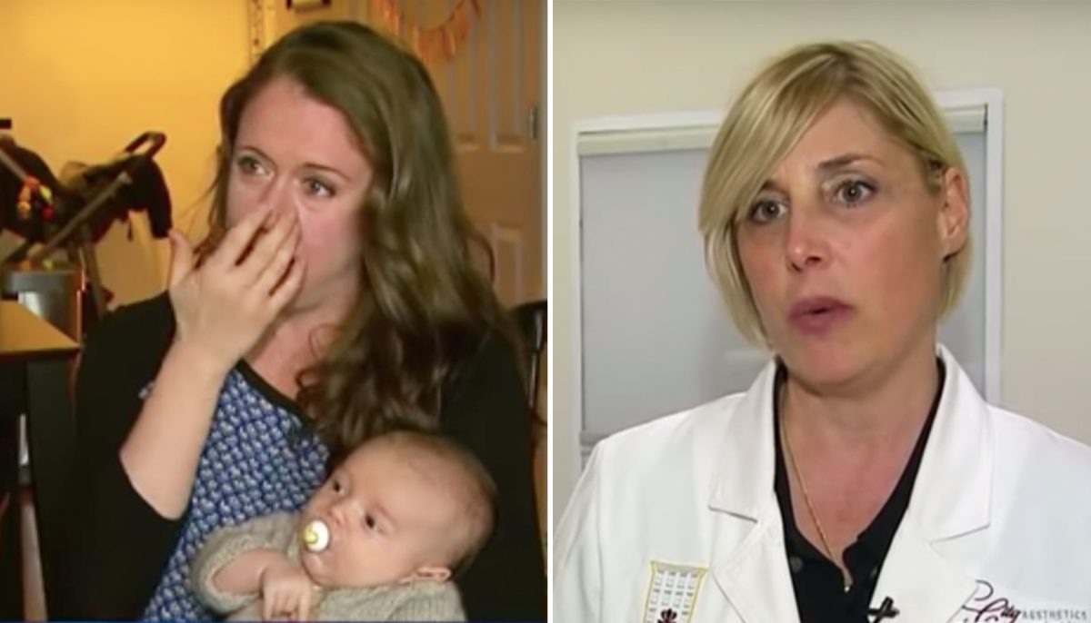 Une femme trouve d’étranges points noirs dans le nez de son bébé, puis le médecin révèle l’inattendu