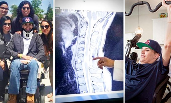 Paralysé à la suite d&rsquo;un accident de voiture, il peut bouger les bras et les mains grâce une chirurgie expérimentale avec des cellules souches