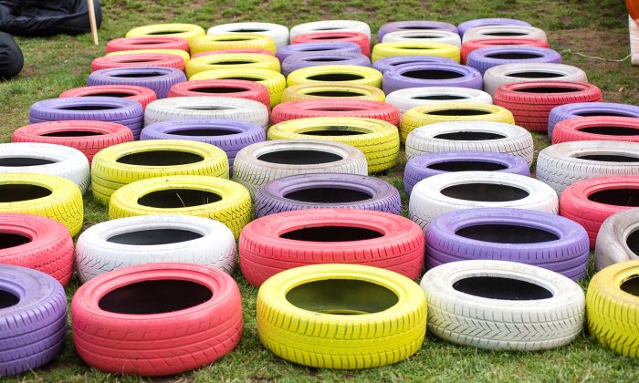 Un jeune Brésilien transforme de vieux pneus en lits pour animaux – jolis et écologiques !