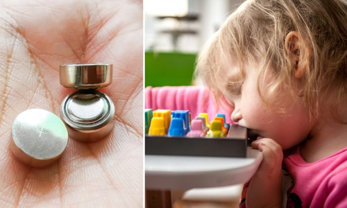 Une enfant meurt après avoir avalé une pile plus petite qu’un sou, des photos horribles des médecins montrent ce qui s’est passé