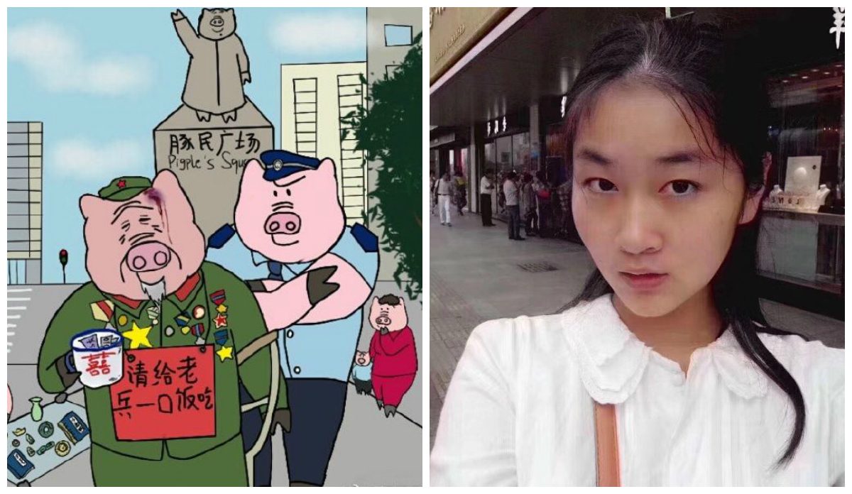 Une Chinoise de 22 ans dessine des caricatures se moquant du régime, les autorités la jettent en prison
