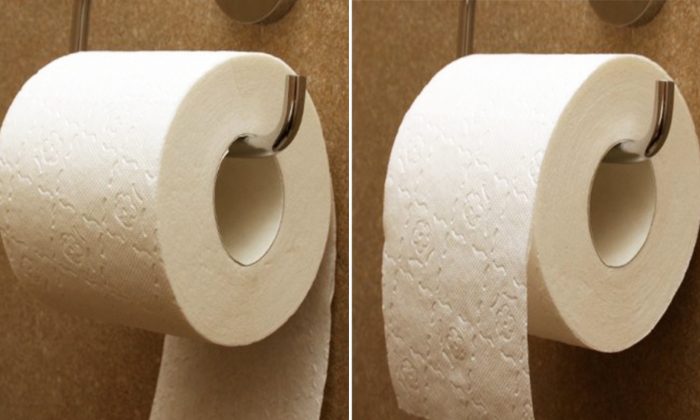 Le brevet d&rsquo;origine du rouleau de papier hygiénique révèle quelle est la bonne méthode pour le suspendre