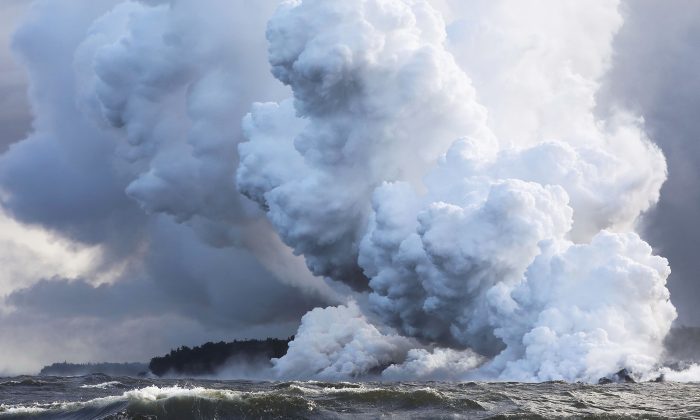 Une photo de l&rsquo;énorme « dôme de lave » à Hawaii en 1969 fait le buzz : la plus grande éruption en 2200 ans selon les scientifiques