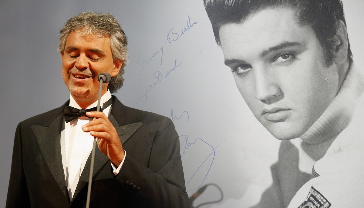 Vidéo Flashback : l&rsquo;interprétation de la chanson classique d&rsquo;Elvis par Andrea Bocelli est à couper le souffle