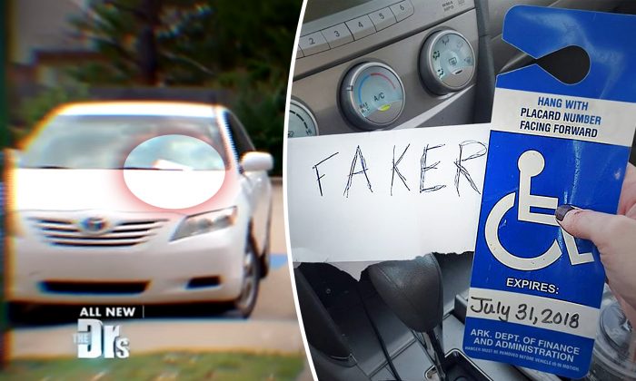 Une jeune femme handicapée se prend « une gifle » après avoir trouvé une note sur sa voiture