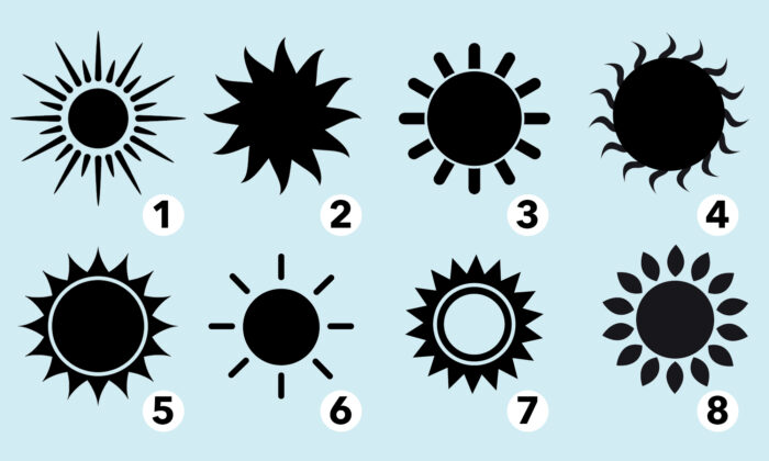 Le soleil que vous choisirez correspond à des aspects importants de votre personnalité