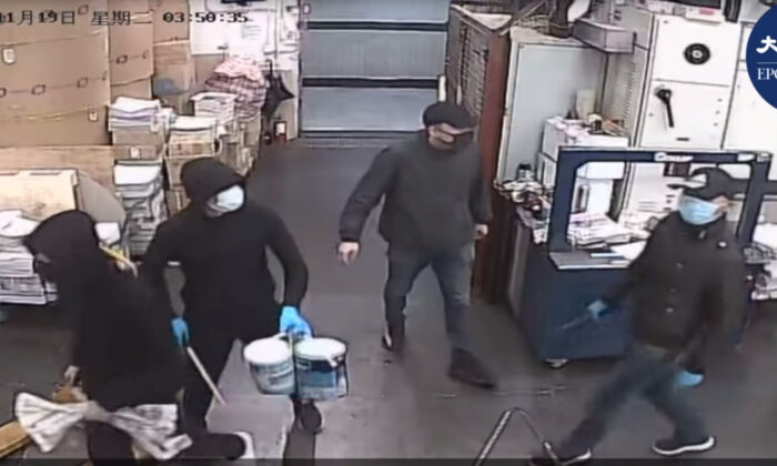 Reporters sans frontières condamne l’incendie criminel perpétré contre l’imprimerie d’Epoch Times à Hong Kong