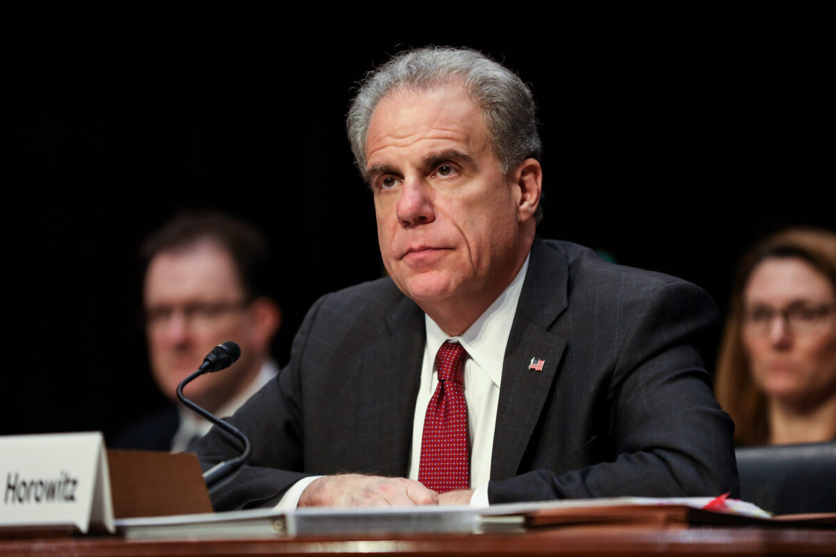Horowitz donne un témoignage accablant de la conduite du FBI pendant l&rsquo;enquête sur la campagne Trump