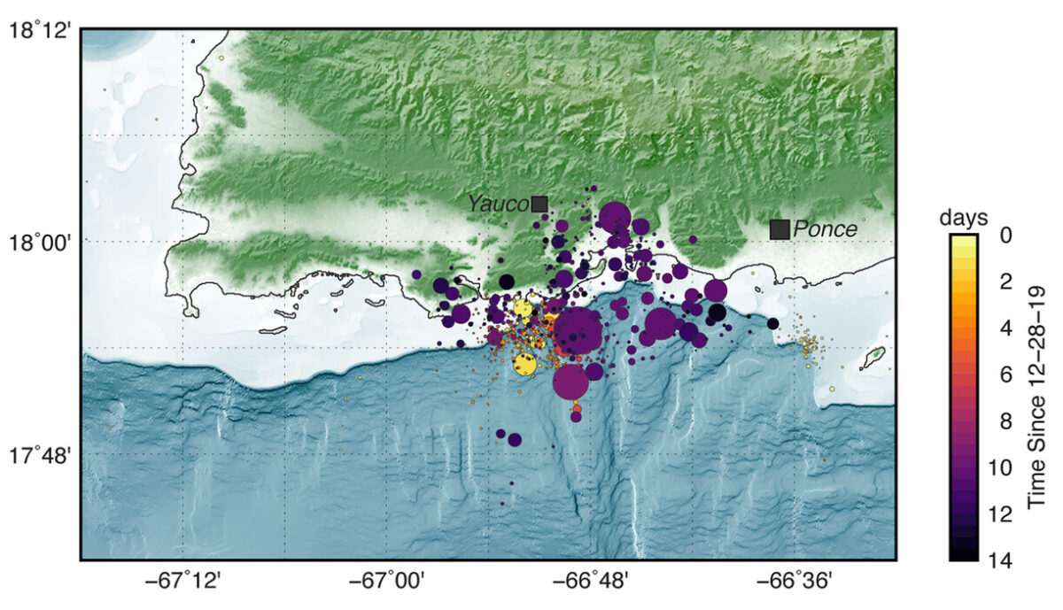 500 tremblements de terre frappent Porto Rico en 15 jours, les autorités en annoncent d&rsquo;autres en cours de route