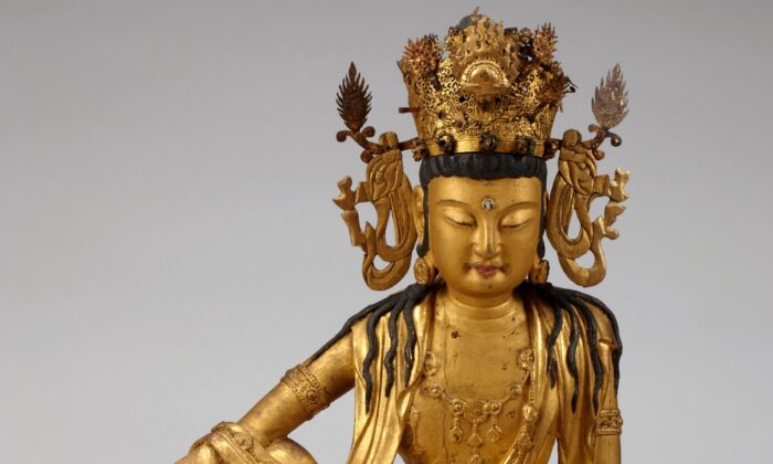 La déité miséricordieuse, la bodhisattva Avalokiteshvara