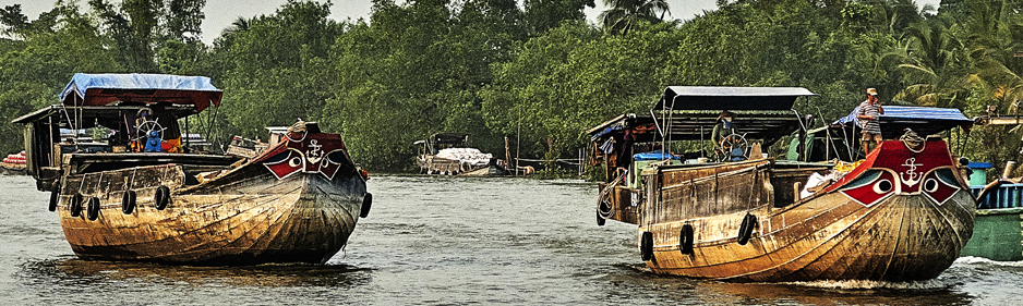 Croisière au fil du Mékong, entre le Cambodge et le Vietnam