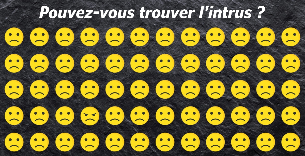 Faites-vous partie des 3 % des personnes les plus intelligentes? Trouvez l&rsquo;intrus dans cette énigme en trois parties