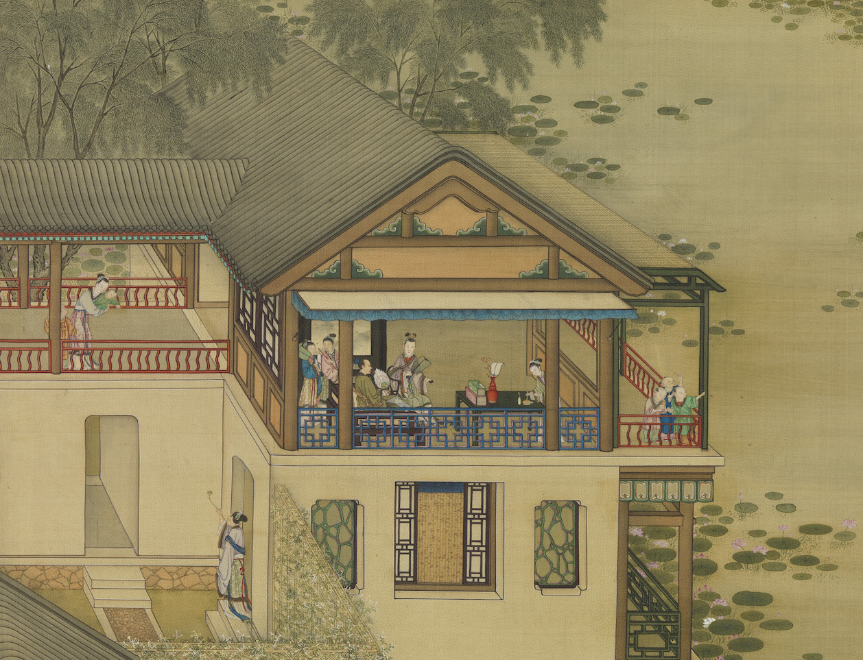 Un gouverneur dans la Chine antique soigne les patients atteints de la peste