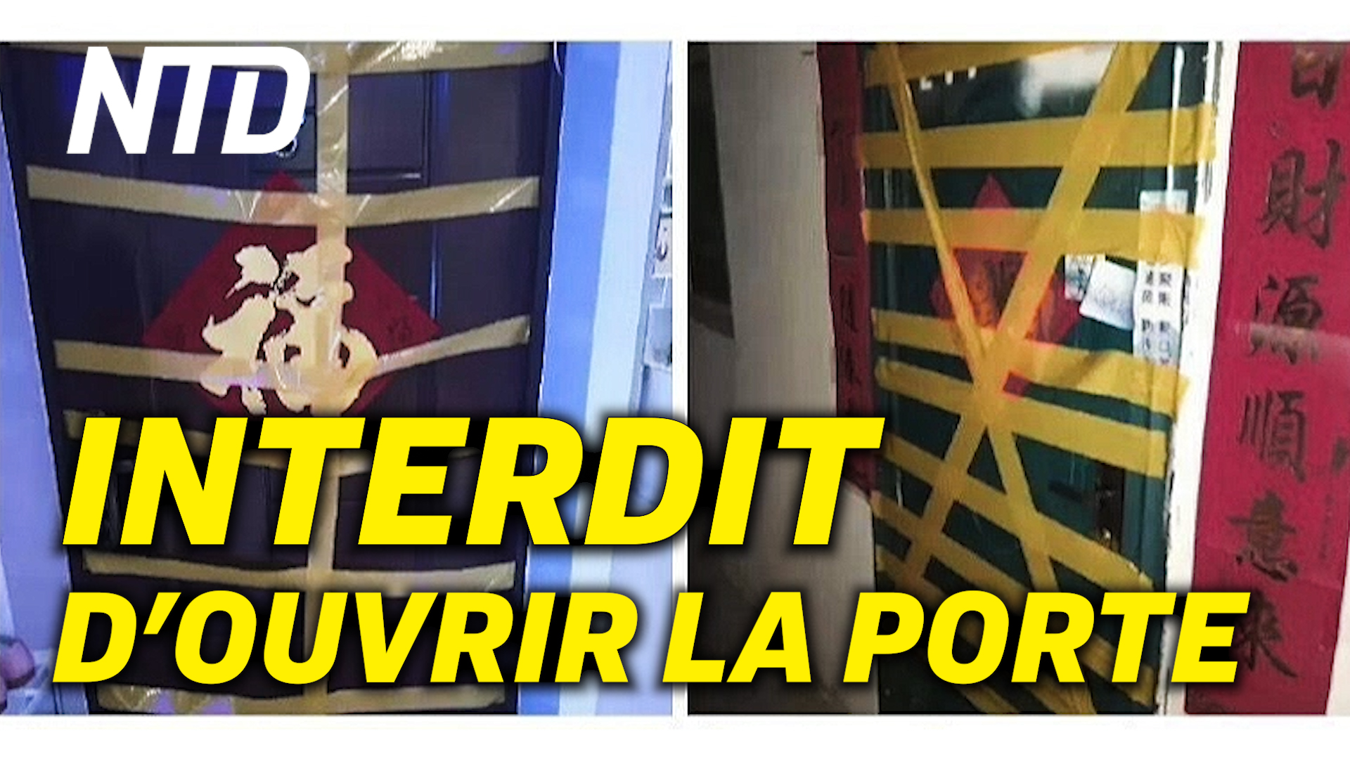 Focus sur la Chine (1 septembre): ouvrir la porte pendant le confinement est un crime