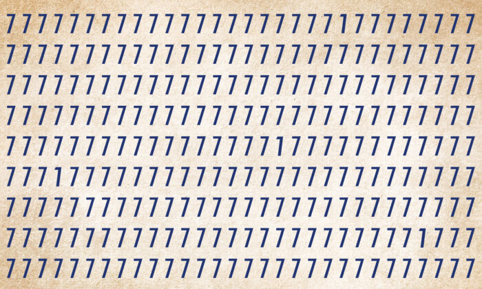 Défi de 30 secondes : à quelle vitesse pouvez-vous trouver les chiffres 1 dans ce puzzle ?