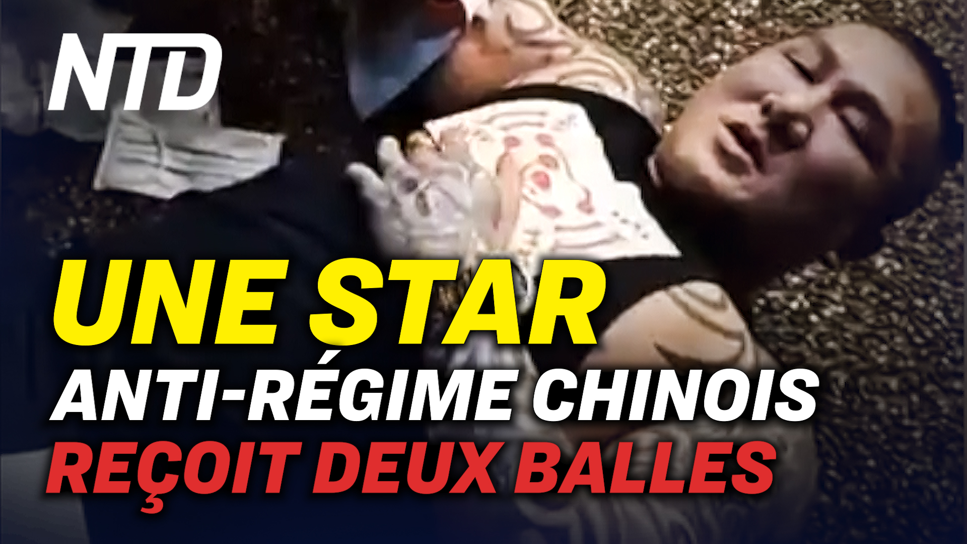Focus sur la Chine (2 septembre) : une star taïwanaise anti-régime chinois reçoit deux balles