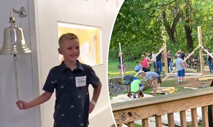 Le rêve d&rsquo;un garçon de 9 ans se réalise après un long combat contre le cancer