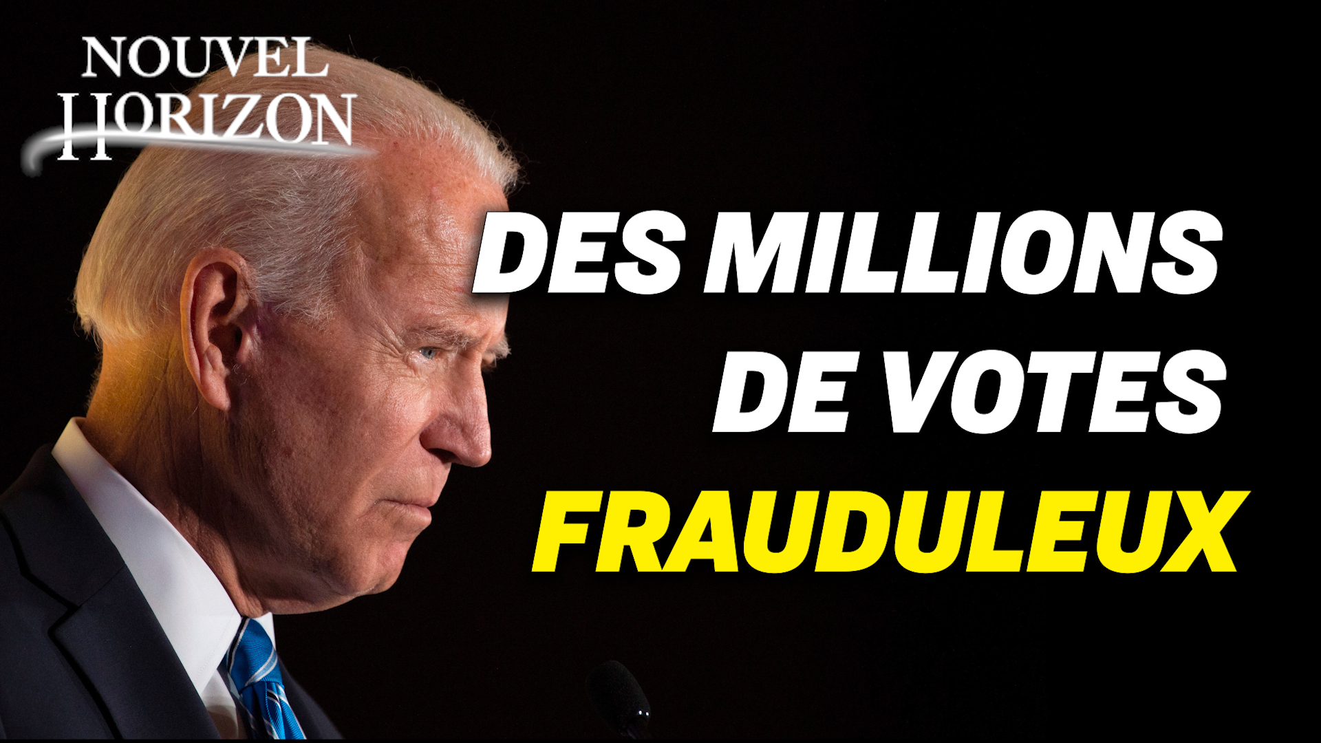 Nouvel Horizon – Élections USA : des millions de votes frauduleux
