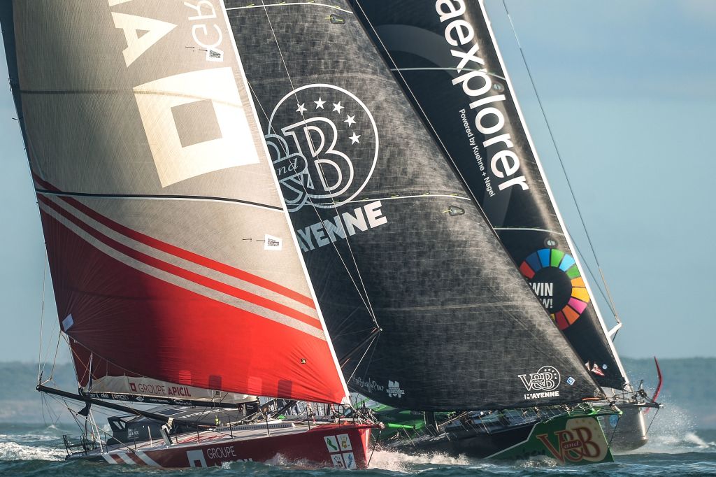 Vendée Globe : le navigateur Maxime Sorel en vidéo face à une mer déchaînée