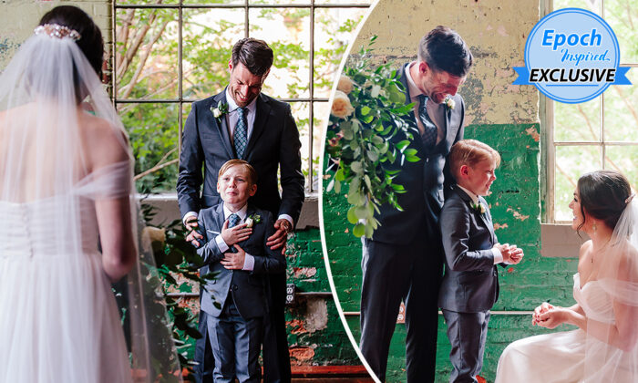 Une mariée offre une bague spéciale à son beau-fils le jour de son mariage, sa réaction émotionnelle devient virale