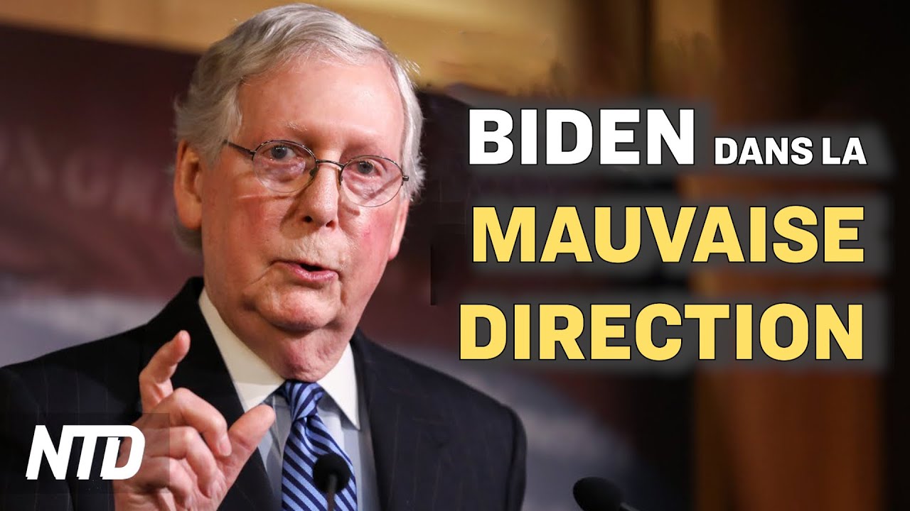 McConnell : Biden dans la mauvaise direction