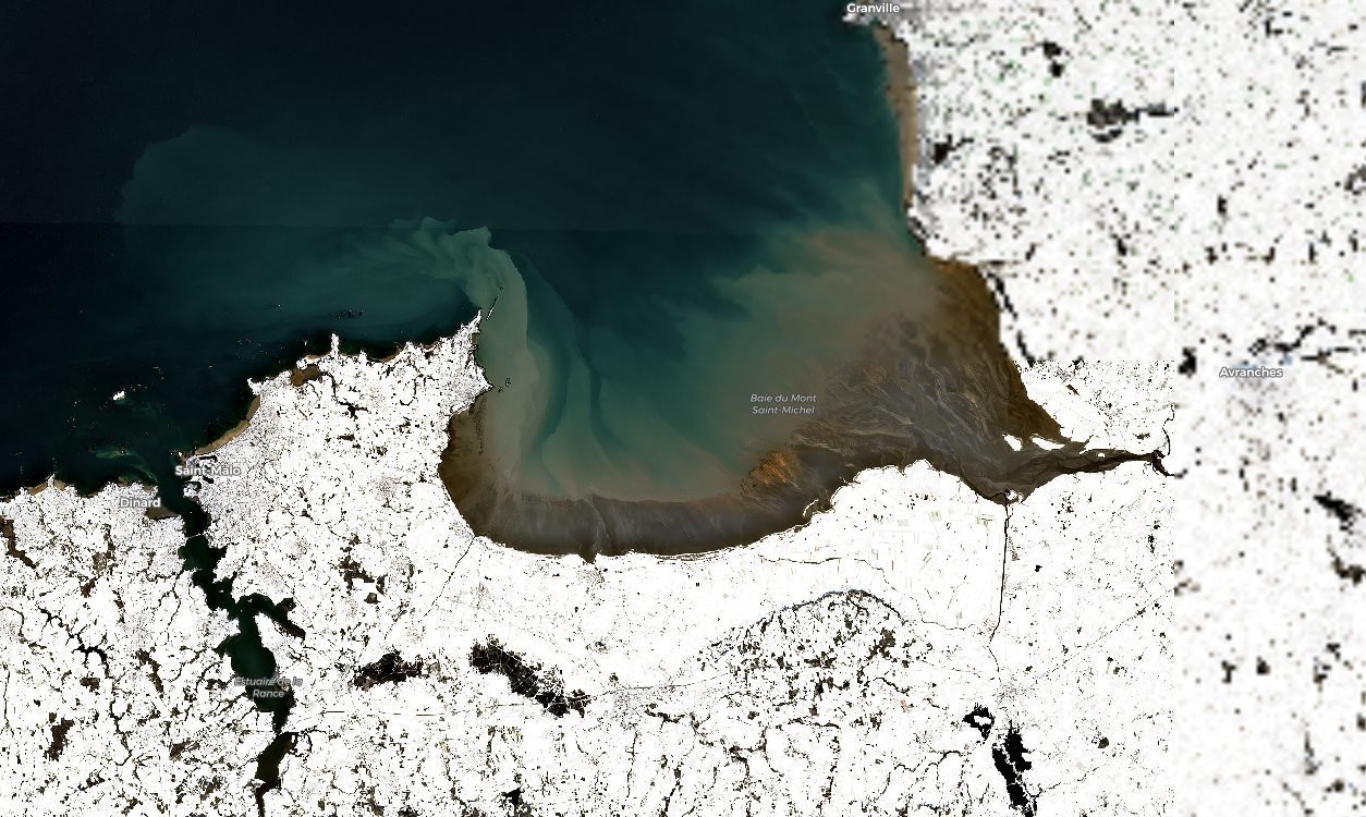 Bretagne sous la neige : les photos spectaculaires prises depuis l&rsquo;espace