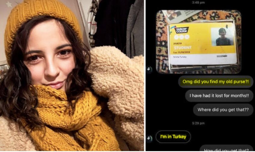 Une Britannique qui a perdu son sac à main reçoit un message d&rsquo;un homme en Turquie qui l&rsquo;a retrouvé un an plus tard