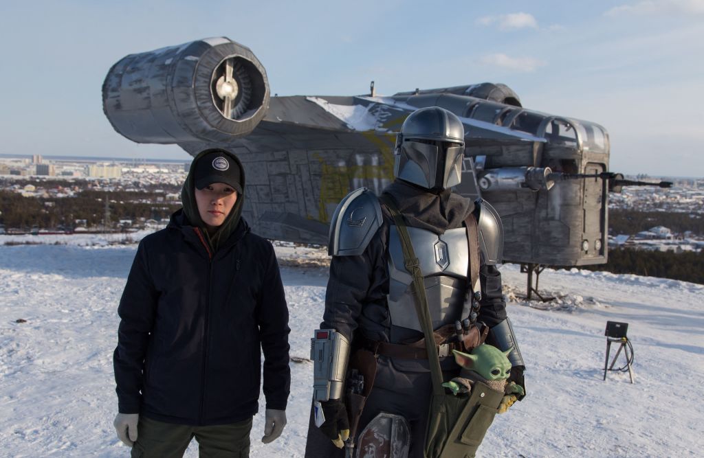 Des fans russes de Star Wars reproduisent à l&rsquo;identique le vaisseau du « Mandalorian »