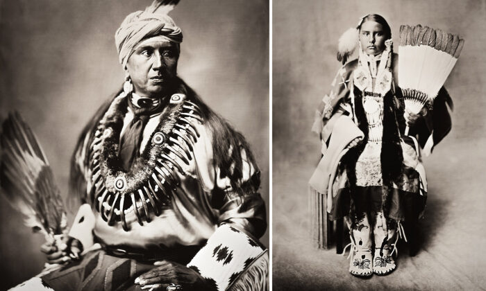 Un artiste utilise la photographie sur plaque humide au collodion pour dépeindre les Indiens d&rsquo;Amérique – et les photos sont géniales