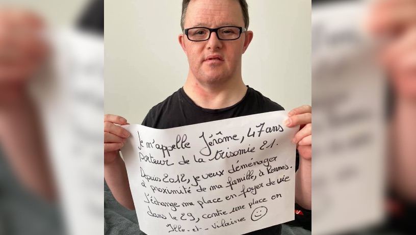 Trisomie 21 : depuis 9 ans, elle demande le transfert de son frère dans un foyer à Rennes