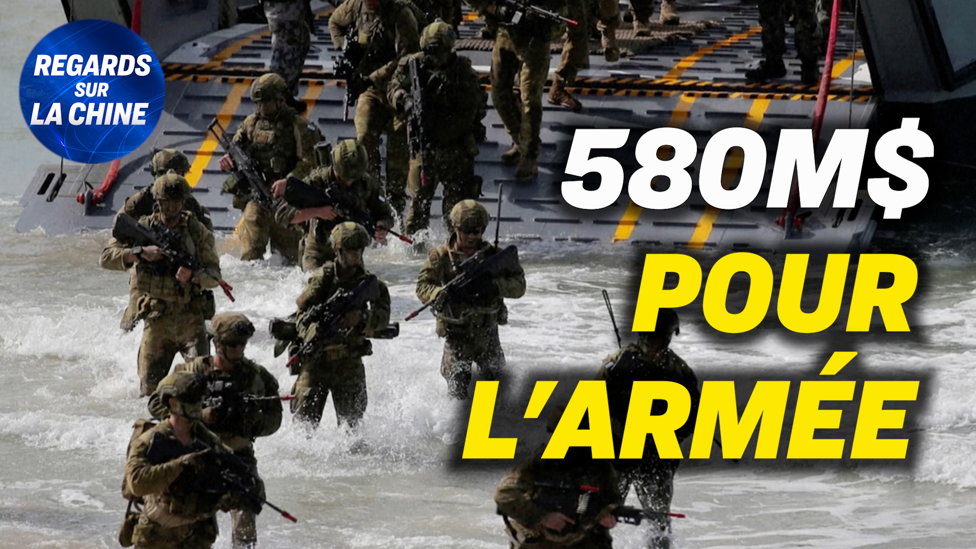 Focus sur la Chine – 580M$ pour renforcer l’armée Australienne face à l’Asie