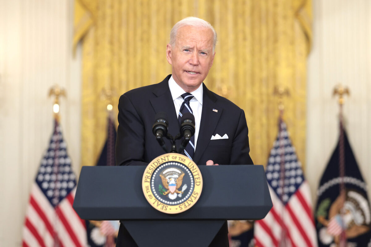 Maison Blanche : Biden n&rsquo;a contacté aucun dirigeant pour commenter la chute de l&rsquo;Afghanistan