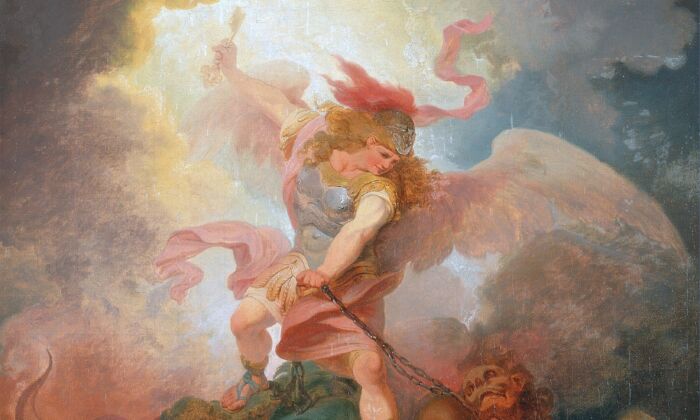 La bonté du Ciel est la clé : « L&rsquo;Ange liant Satan »