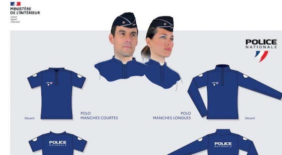 Nouveau « look » de la police en 2022 : « polo modernisé » et calot , annonce Emmanuel Macron