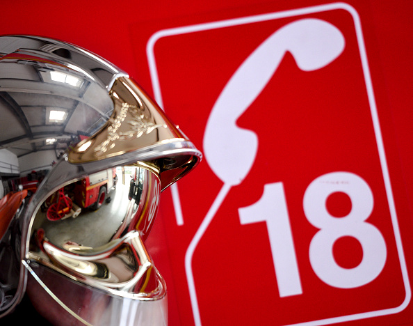 La nouvelle égérie du congrès national des sapeurs-pompiers s’appelle Léa, elle a 2 ans