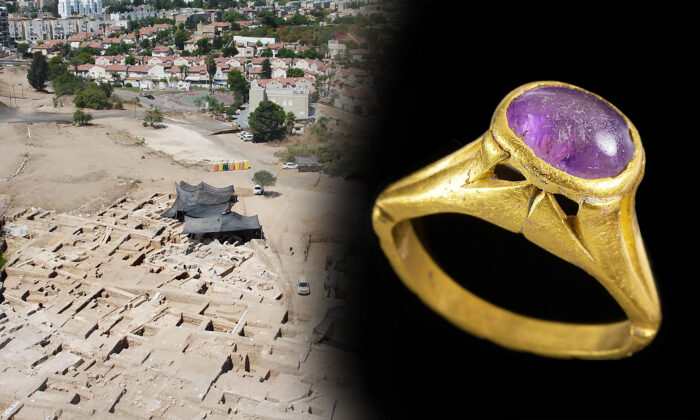 Des chercheurs trouvent une bague en or avec une améthyste datant du 7e siècle dans le plus grand vignoble byzantin du monde