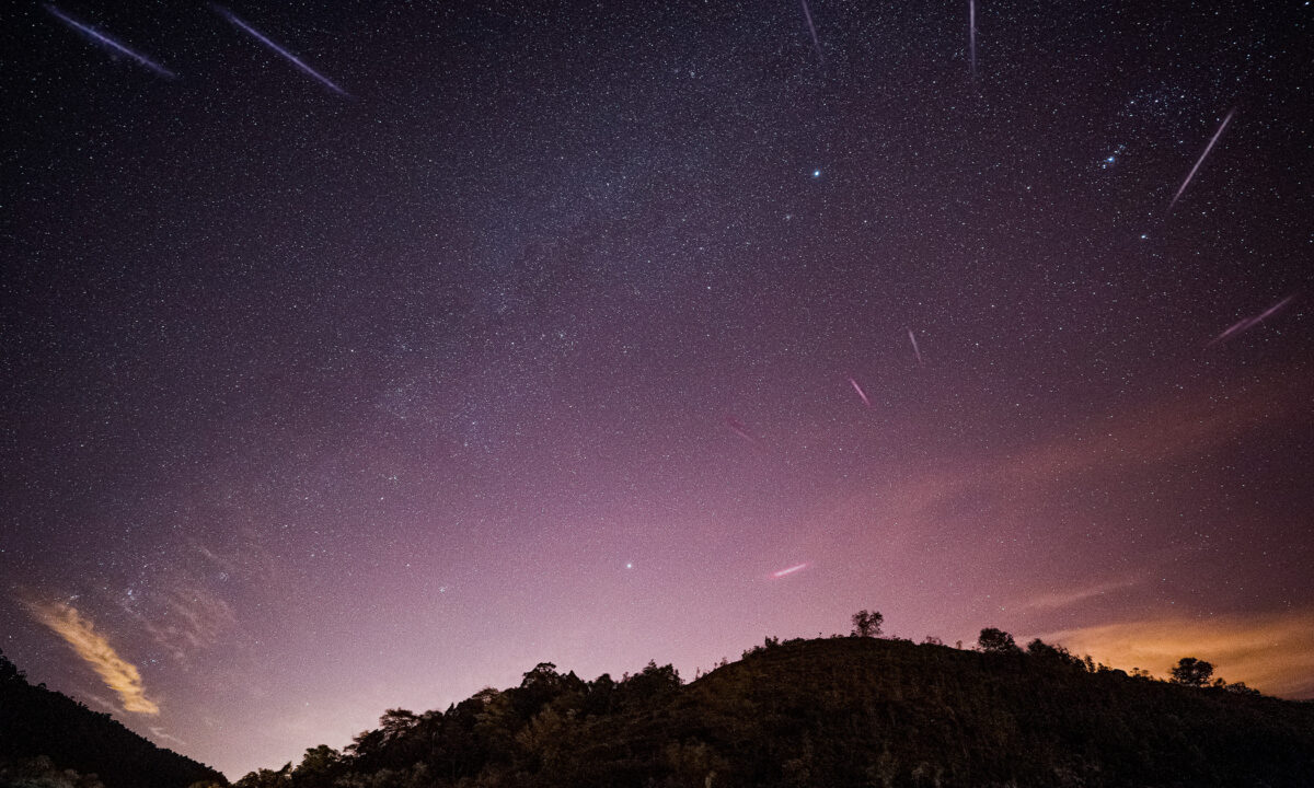 La pluie d&rsquo;étoiles filantes des Quadrantides va illuminer le ciel nocturne au cours du mois de janvier 2022
