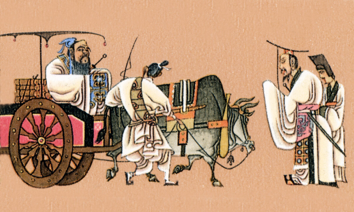 Contes anciens de sagesse : Confucius discute du destin d&rsquo;une nation