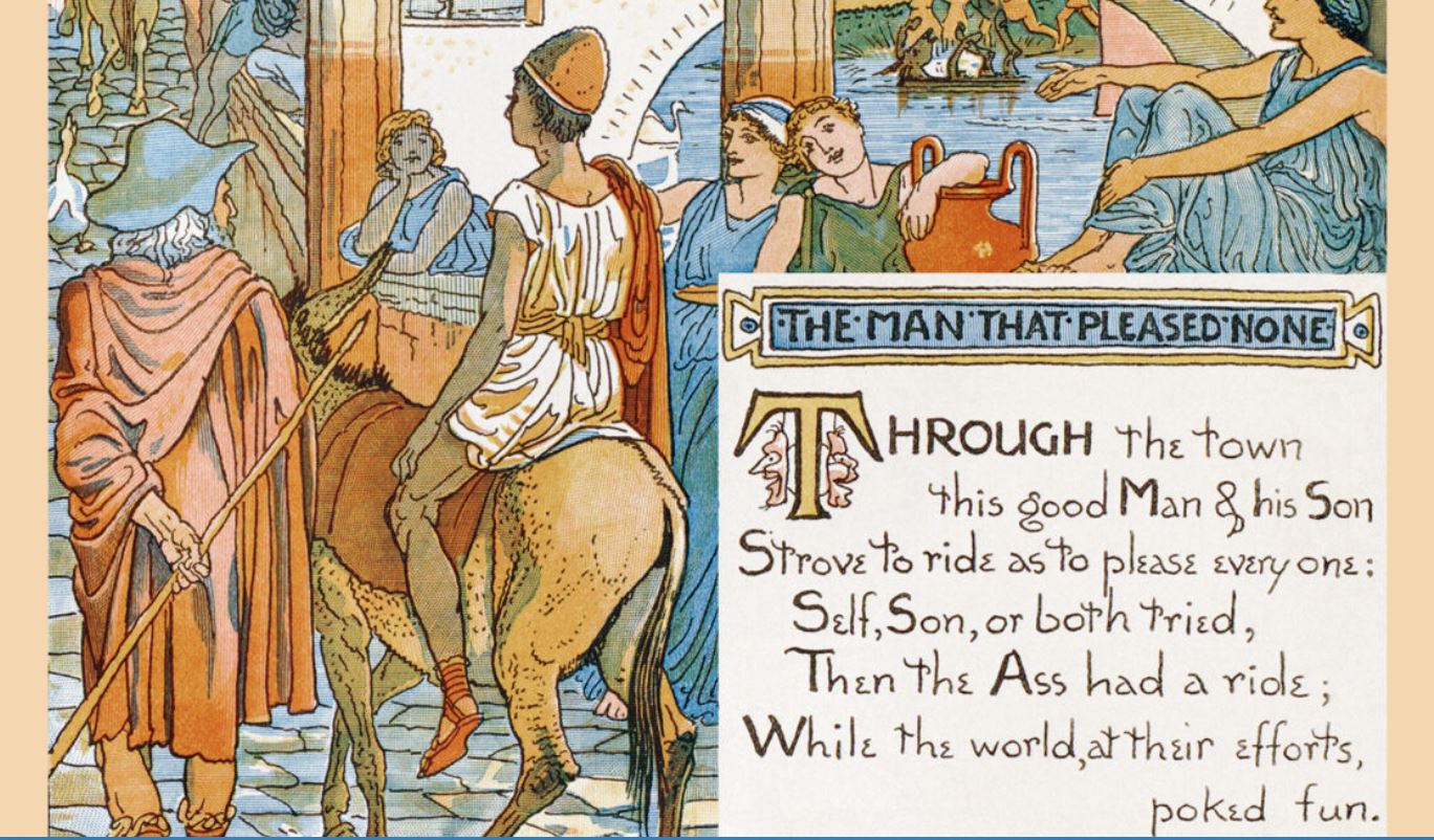 Les Fables d&rsquo;Ésope : « Le meunier, son fils et l’âne »