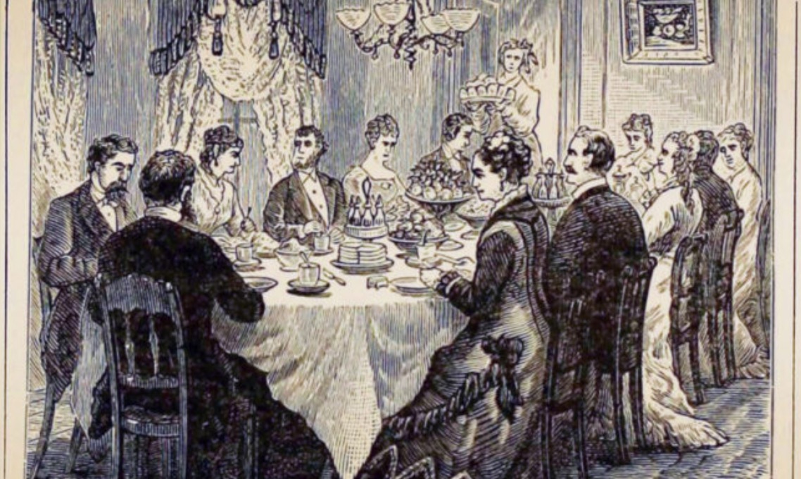 Avez-vous de bonnes manières à table ? Voici la conduite « correcte » à adopter lors d&rsquo;un repas, selon un manuel d&rsquo;étiquette des années 1800