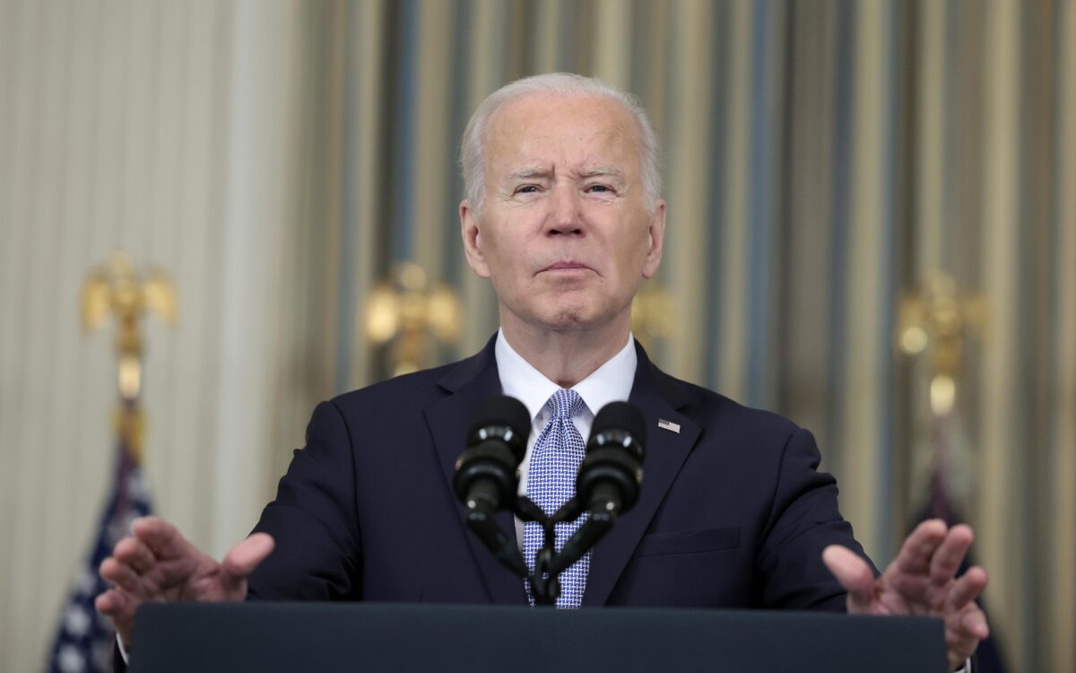 Biden affirme que l&rsquo;économie américaine a connu «un taux d&rsquo;inflation de zéro pour cent» bien qu’elle ait presque battu des records en juillet