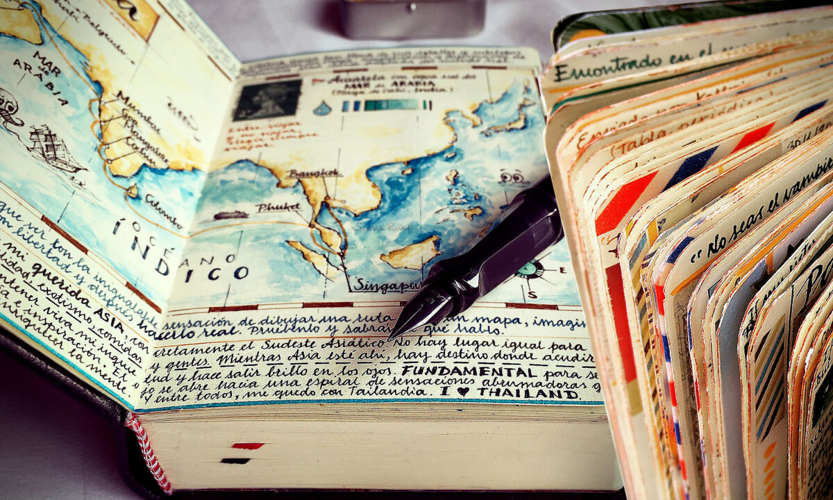Un globe-trotter réalise d&rsquo;incroyables carnets dessinés à la main s&rsquo;inspirant des carnets de Léonard de Vinci