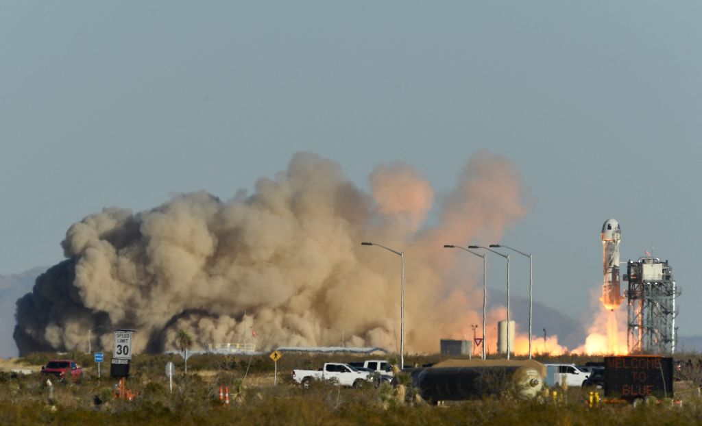 La fusée de Blue Origin s&rsquo;écrase peu après son décollage