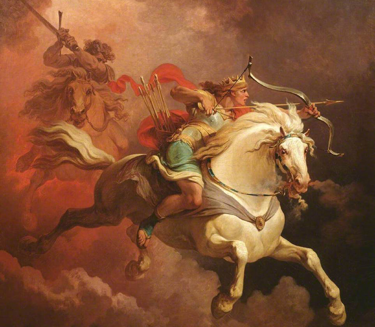 Noblesse, bravoure et un grand roi. Le roi Alfred d&rsquo;Angleterre: « La Ballade du cheval blanc » de G. K. Chesterton