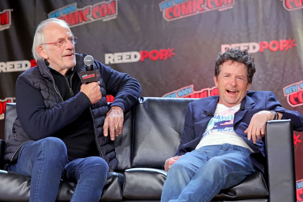 Retour vers le futur: les retrouvailles émouvantes de Doc et Marty Mc Fly au Comic Con