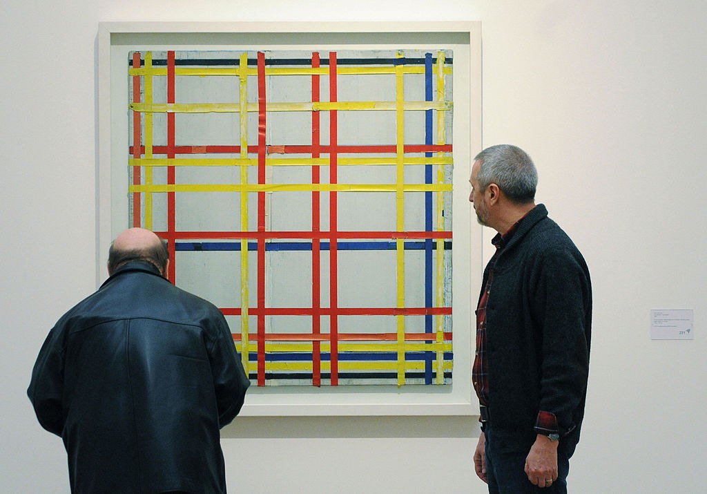 Mondrian: l&rsquo;un de ses derniers tableaux est accroché à l&rsquo;envers depuis 77 ans