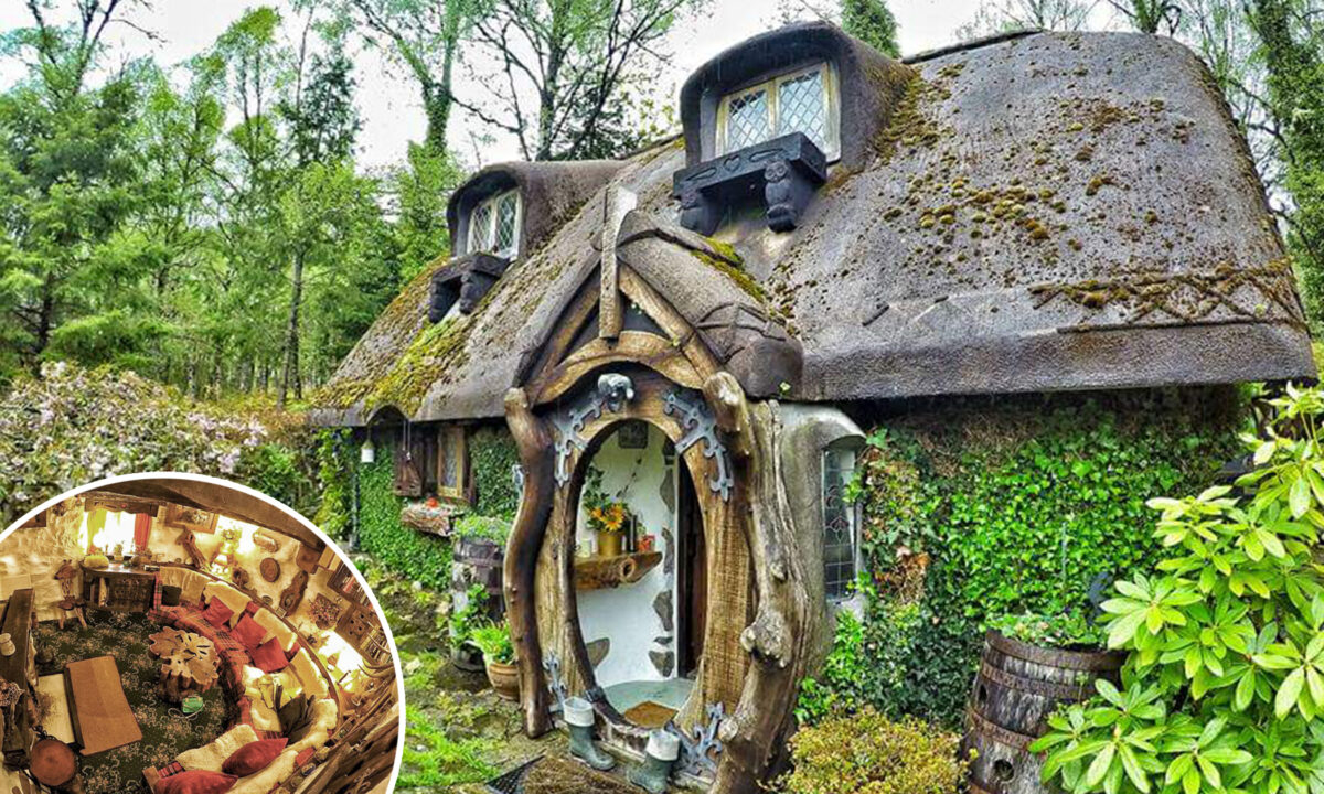 [PHOTOS] Un homme transforme une étable en maison de hobbit tout droit sortie du «Seigneur des anneaux»