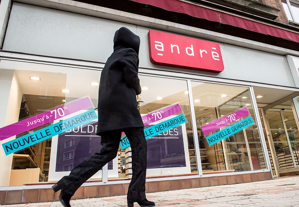 L&rsquo;enseigne de chaussures André à nouveau en redressement judiciaire
