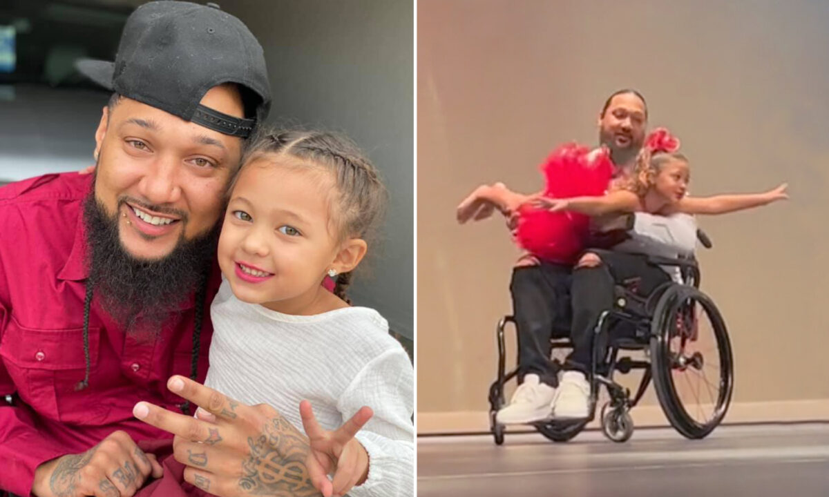[VIDÉO] Paralysé, ce papa refuse que son handicap le prive de danser avec sa fille