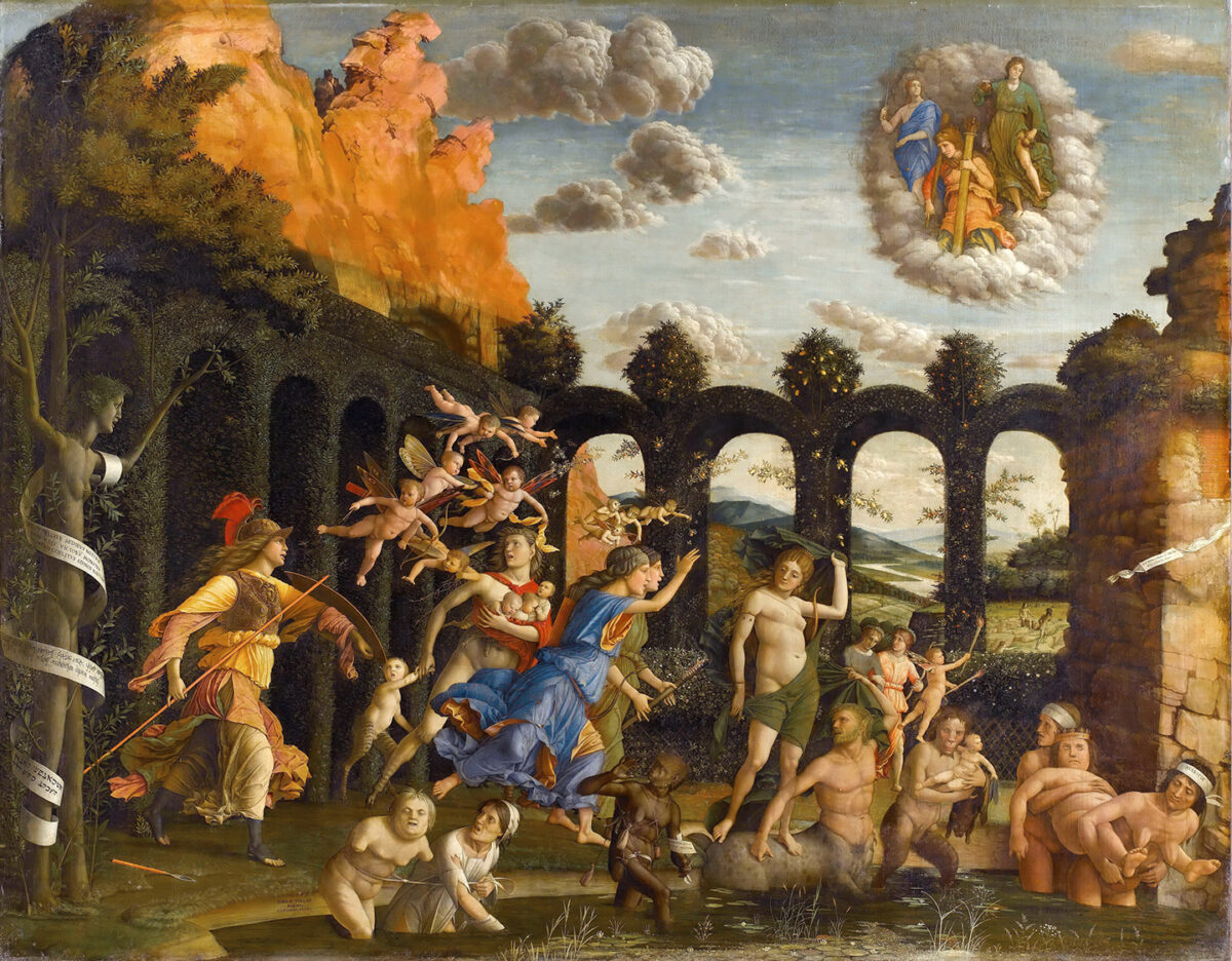 Cultiver son jardin intérieur: « Minerve chassant les vices du jardin de la vertu »